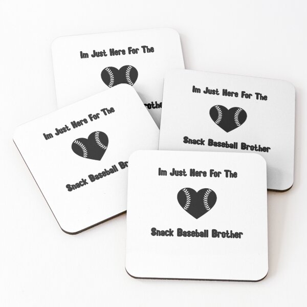 Item preview, Im Just Here For The Snack Baseball Brother	 designed and sold by LensherArt.