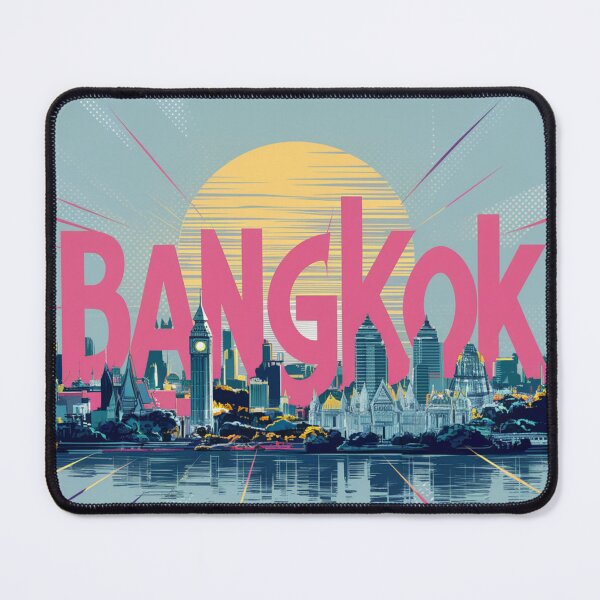 Item preview, The Vibrant Essence of Bangkok: Street Exploration Design designed and sold by Colorful-Garden.