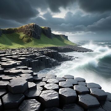 Artwork thumbnail, Giant’s causeway - Beautiful Landscape  by eXtraHumans