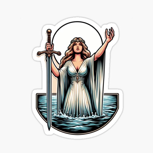 Lady of the Lake | Camelot | Excalibur Sticker