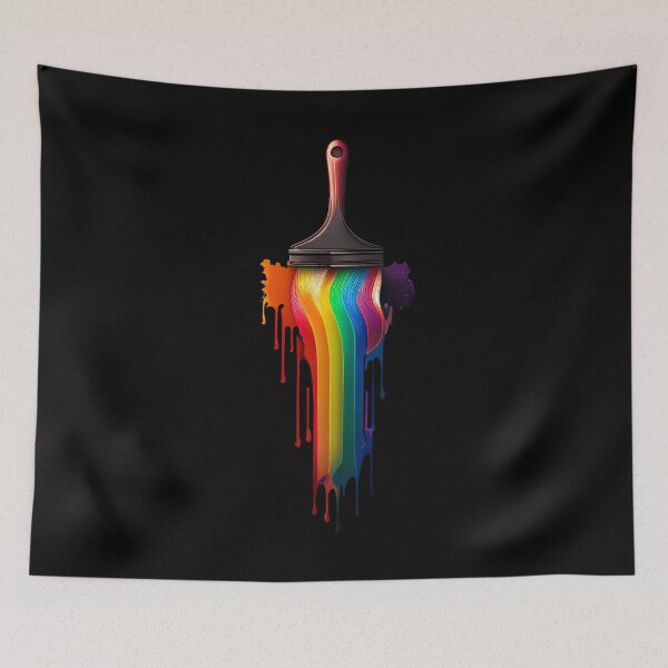 Item preview, Pincel arcoiris designed and sold by Vibranta Studio.