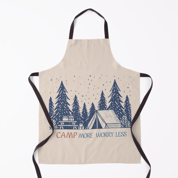 Item preview, Camp More Worry Less designed and sold by EllyArtStudio.