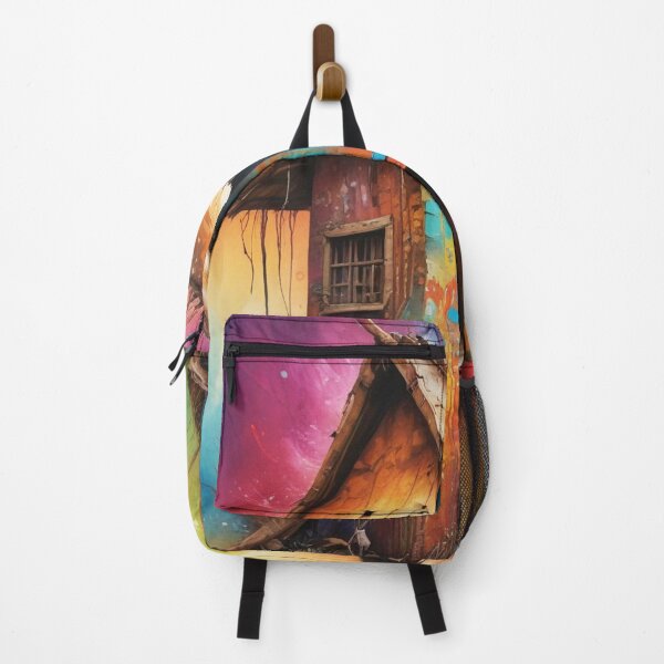Item preview, Rural living acrylic colorful artwork print design designed and sold by Anshu3813.