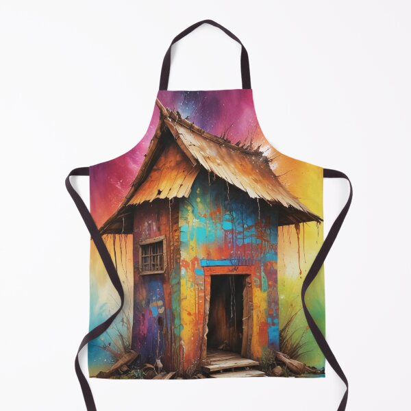 Item preview, Rural living acrylic colorful artwork print design designed and sold by Anshu3813.