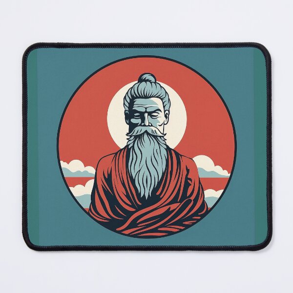 Item preview, Stoic Zen Monk designed and sold by Tirsot.