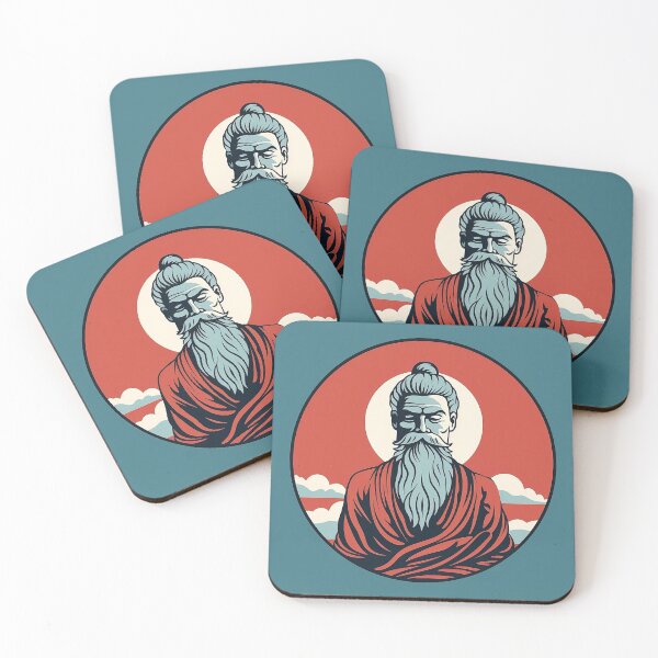 Item preview, Stoic Zen Monk designed and sold by Tirsot.