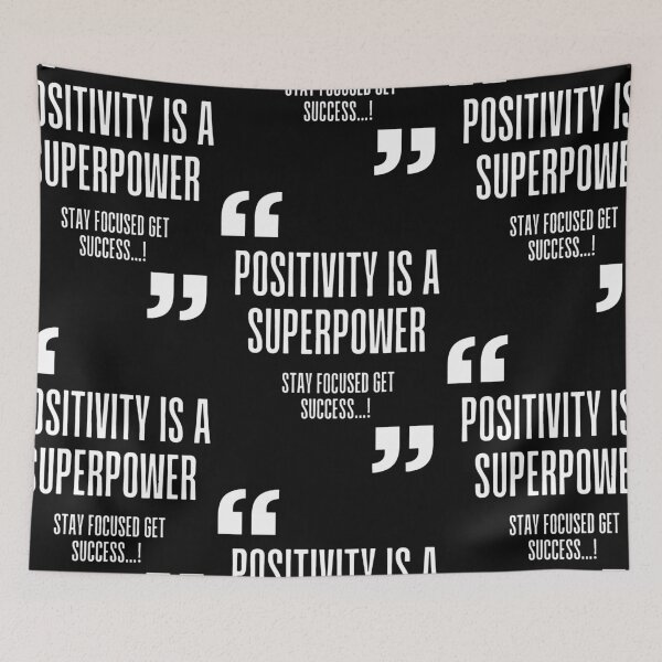 Item preview, Empower Yourself: Motivational 'Positivity is a Superpower' T-Shirt with Art Print designed and sold by Ashish66K.