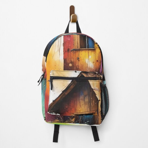 Item preview, Rural living acrylic colorful artwork print design designed and sold by Anshu3813.