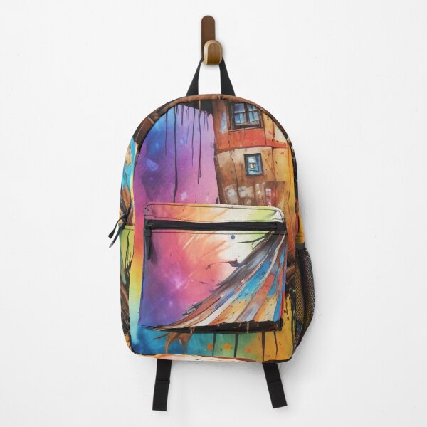 Item preview, Rural living acrylic colorful artwork print design designed and sold by Anshu3813.