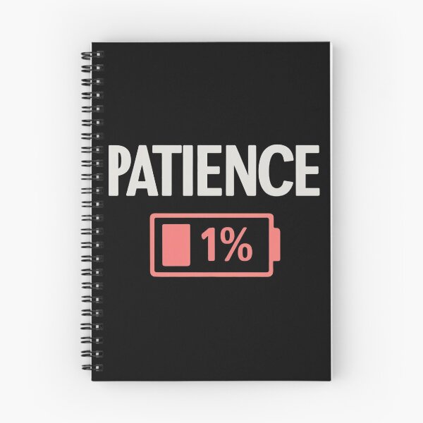 Item preview, Patience Low Battery 1% designed and sold by Krieghorn.