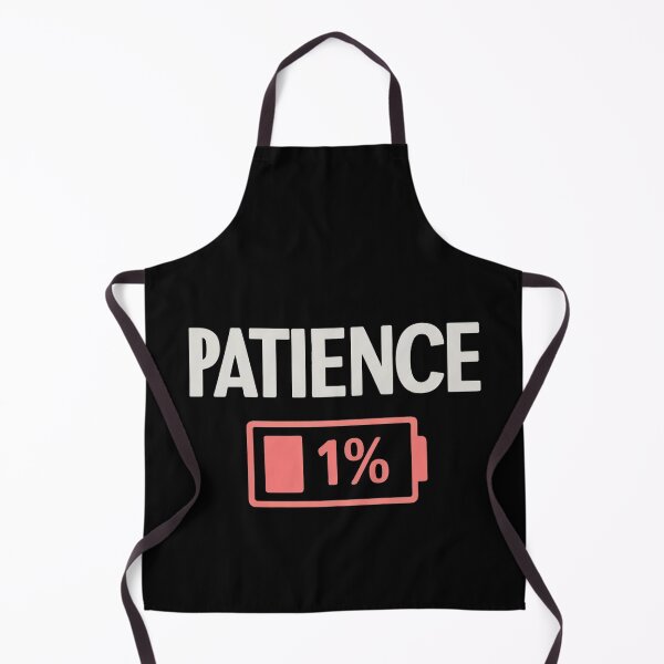 Item preview, Patience Low Battery 1% designed and sold by Krieghorn.