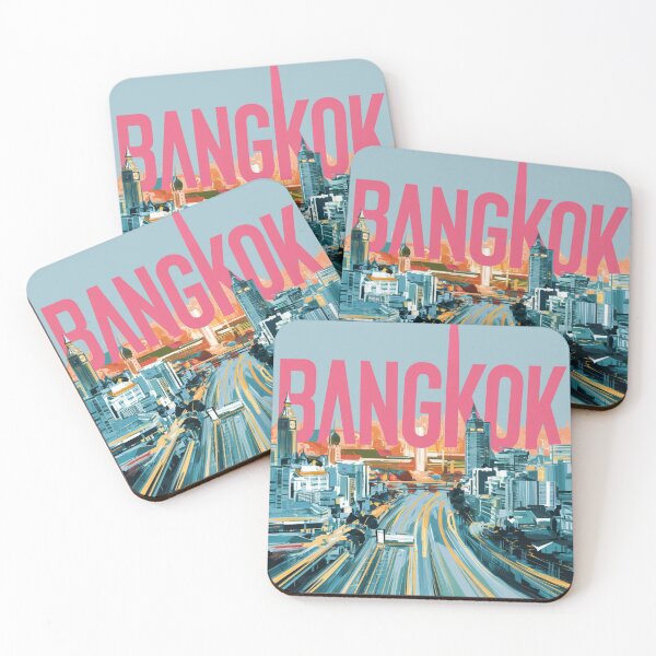 Item preview, The Vibrant Essence of Bangkok: Street Exploration Design designed and sold by Colorful-Garden.