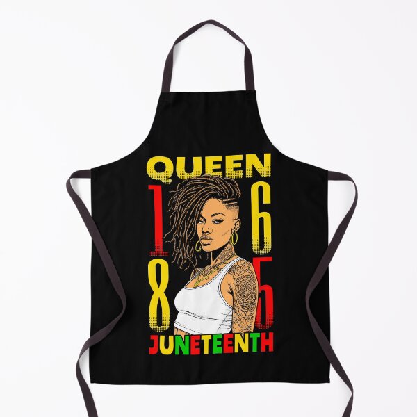 Item preview, Juneteenth Black Queen Tattooed Inked Loc’d Hair Girl 1865 designed and sold by GrandeDuc.