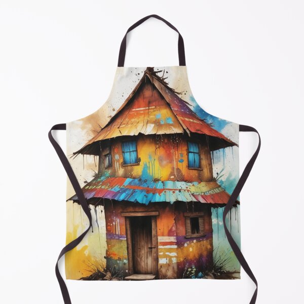 Item preview, Rural living acrylic colorful artwork print design designed and sold by Anshu3813.