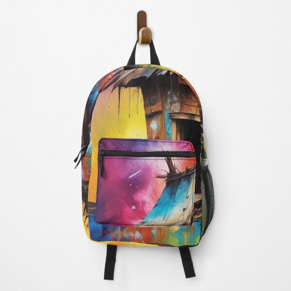 Item preview, Rural living acrylic colorful artwork print design designed and sold by Anshu3813.