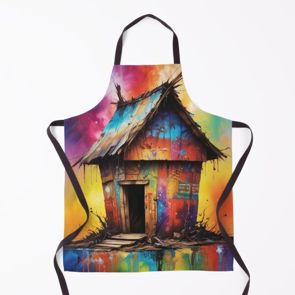 Item preview, Rural living acrylic colorful artwork print design designed and sold by Anshu3813.