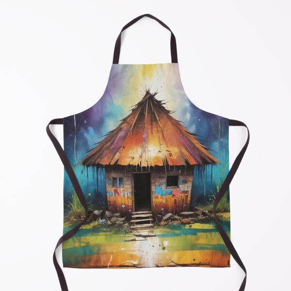 Item preview, Rural living acrylic colorful artwork print design designed and sold by Anshu3813.