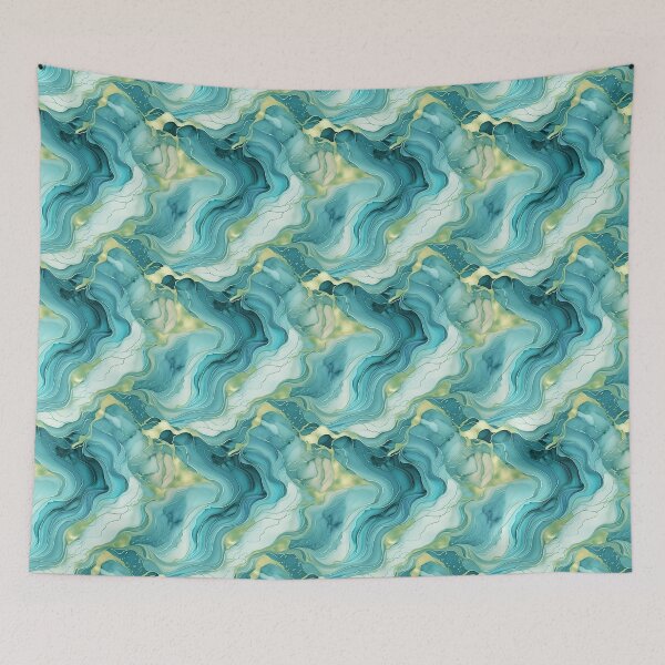 Item preview, Ethereal Waves: A Dance of Colors and Textures designed and sold by creativekrish.
