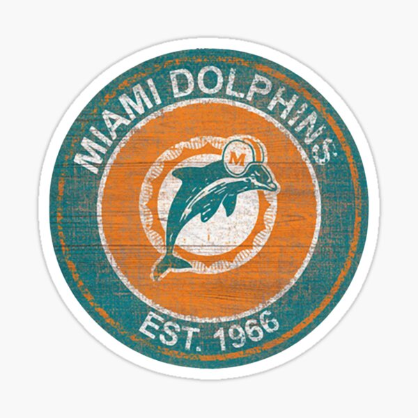 Art - Miami Dolphins Sticker
