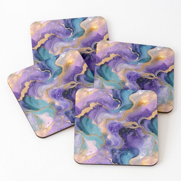 Item preview, Ethereal Dance of Colors and Gold in Abstract designed and sold by creativekrish.