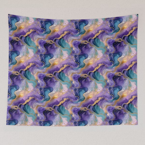Item preview, Ethereal Dance of Colors and Gold in Abstract designed and sold by creativekrish.