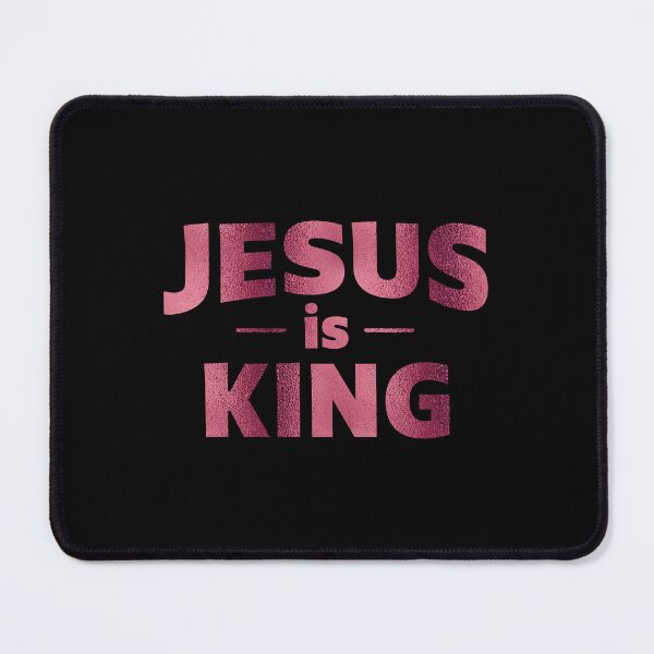 Item preview, Jesus is King | Christian Quotes | Christian Collection designed and sold by Blessed Be Your Name.