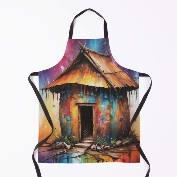 Item preview, Rural living acrylic colorful artwork print design designed and sold by Anshu3813.