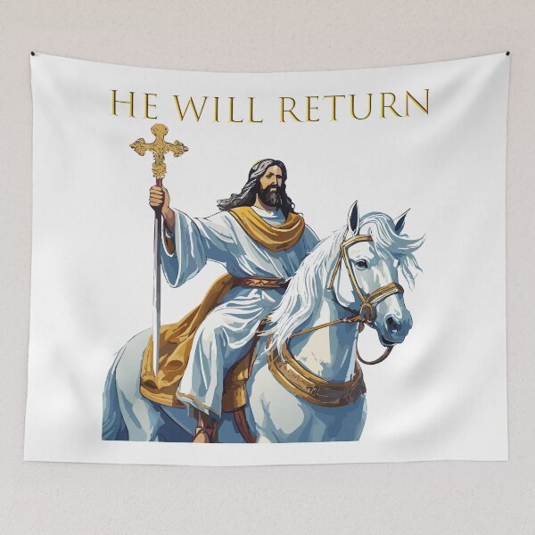 Item preview, Christ will return designed and sold by godpilled.