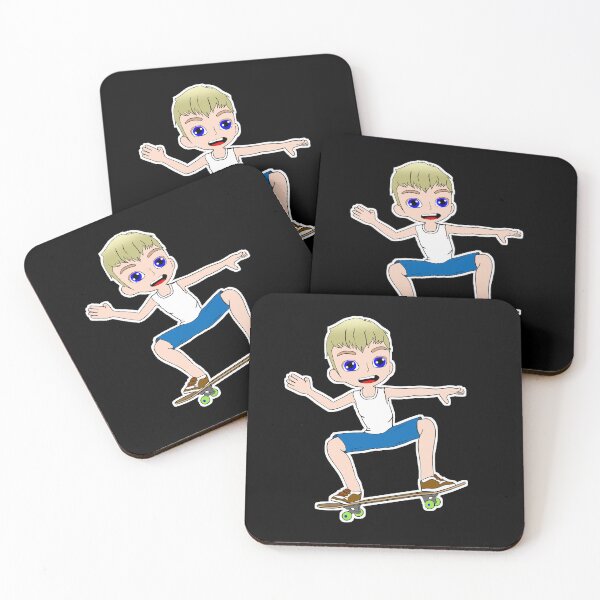Item preview, Cool shredding skateboarder having fun designed and sold by ankromcreations.