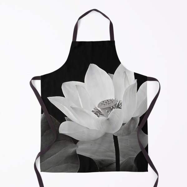 Item preview, Lotus Flower in Black and White designed and sold by Linda Walsh.