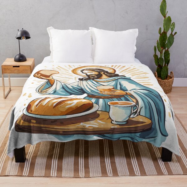 Item preview, Jesus Christ breaking bread designed and sold by godpilled.
