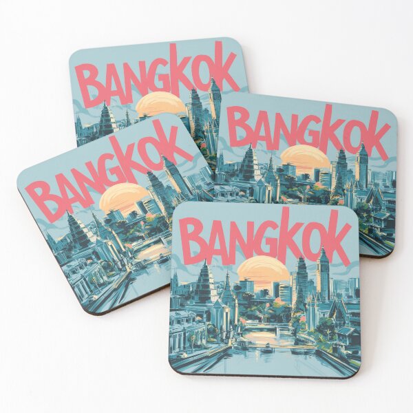 Item preview, The Vibrant Essence of Bangkok: Street Exploration Design designed and sold by Colorful-Garden.