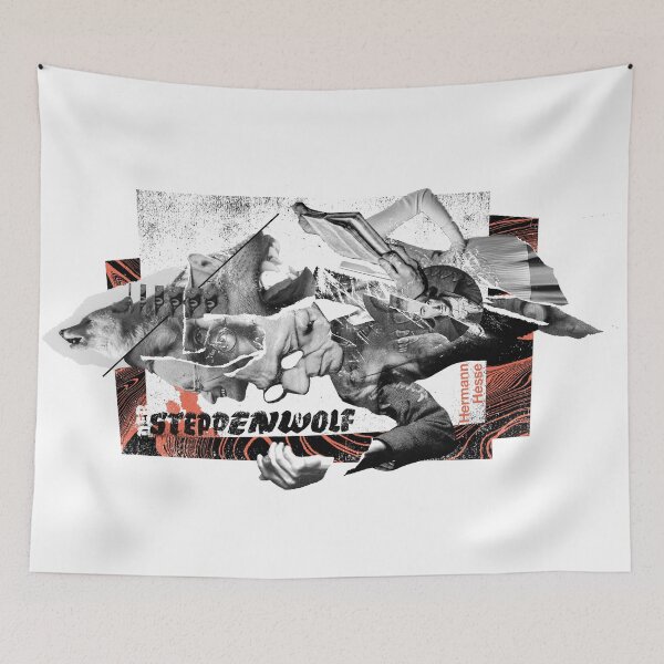 Item preview, Steppenwolf by Hermann Hesse designed and sold by Shapes & Fragments.