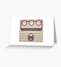 Pokemon Greeting Card
