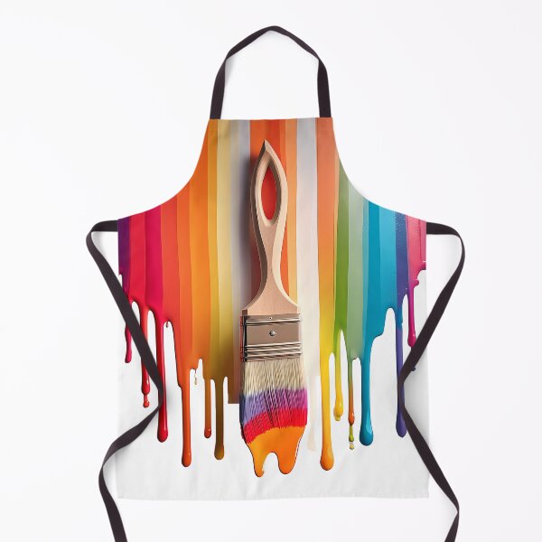 Item preview, Pincel de pintura arcoíris designed and sold by Vibranta Studio.