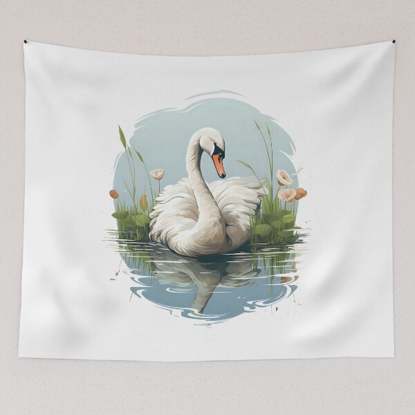 Item preview, swan | mute swan | swans designed and sold by DerSenat.