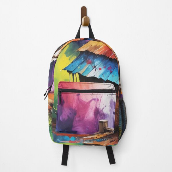 Item preview, Rural living acrylic colorful artwork print design designed and sold by Anshu3813.