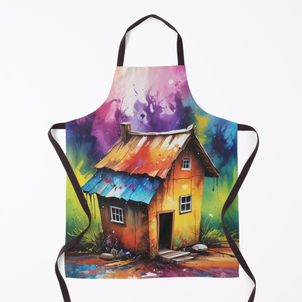 Item preview, Rural living acrylic colorful artwork print design designed and sold by Anshu3813.