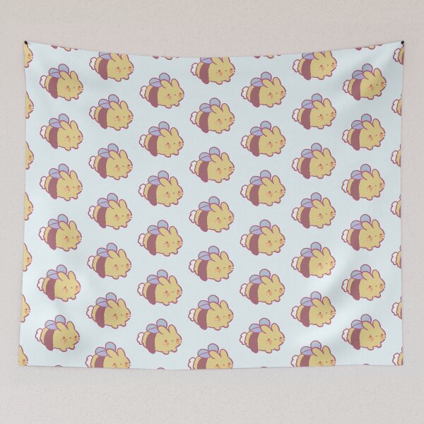 Item preview, bee bunny art designed and sold by Artofmayara.