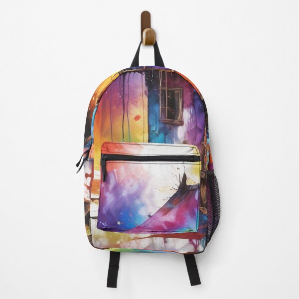 Item preview, Rural living acrylic colorful artwork print design designed and sold by Anshu3813.