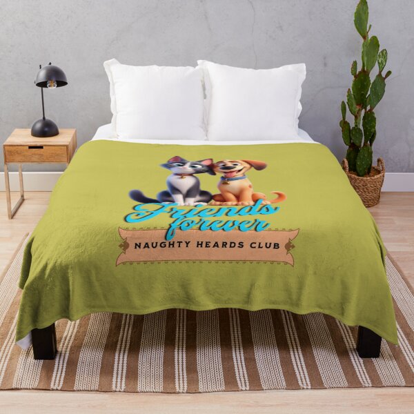 Item preview, Friends forever. A friendly dog and cat. designed and sold by I-love-music.