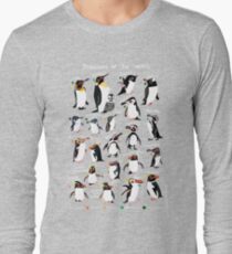 Penguins of the World Long Sleeve T-Shirt