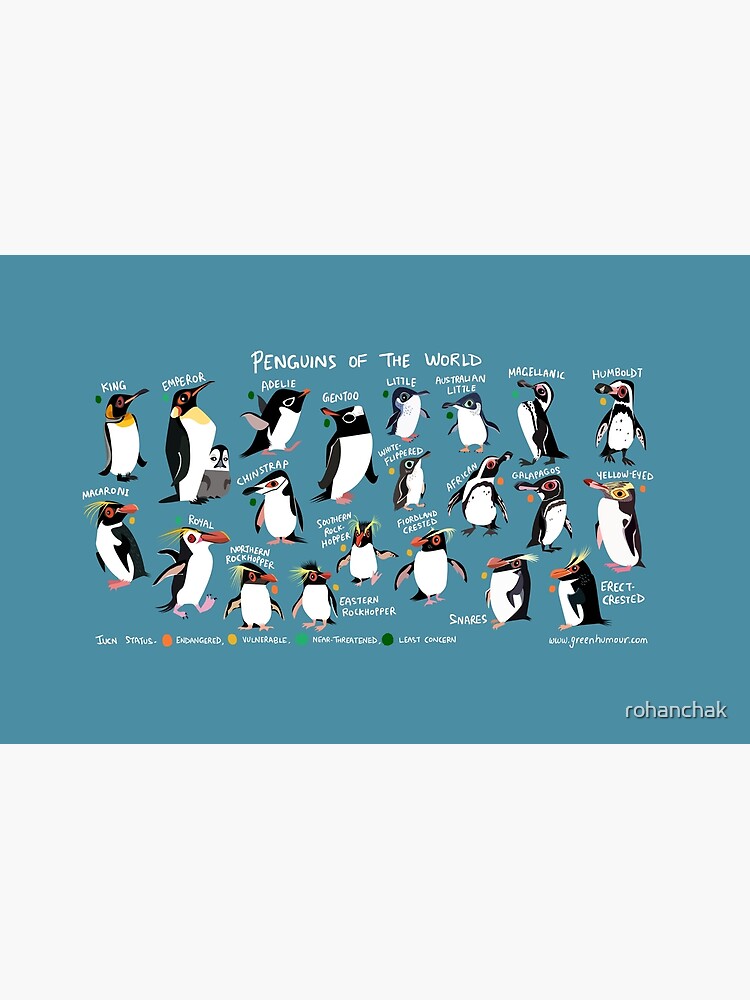 Penguins of the World by rohanchak