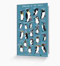 Penguins of the World Greeting Card