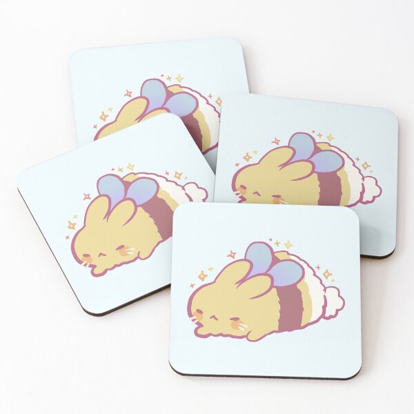 Item preview, Cute Bee bunny with sparkle  designed and sold by Artofmayara.