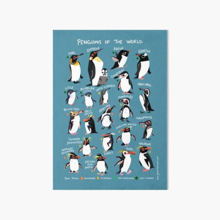 Item preview, Penguins of the World designed and sold by Green Humour.