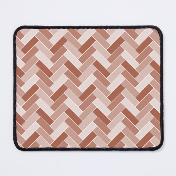 Item preview, Geometric Pattern: Herringbone Alt: Umber designed and sold by Red Wolf.