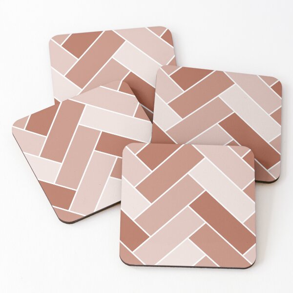 Item preview, Geometric Pattern: Herringbone Alt: Umber designed and sold by Red Wolf.