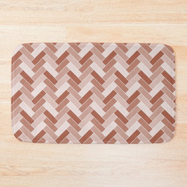 Item preview, Geometric Pattern: Herringbone Alt: Umber designed and sold by Red Wolf.