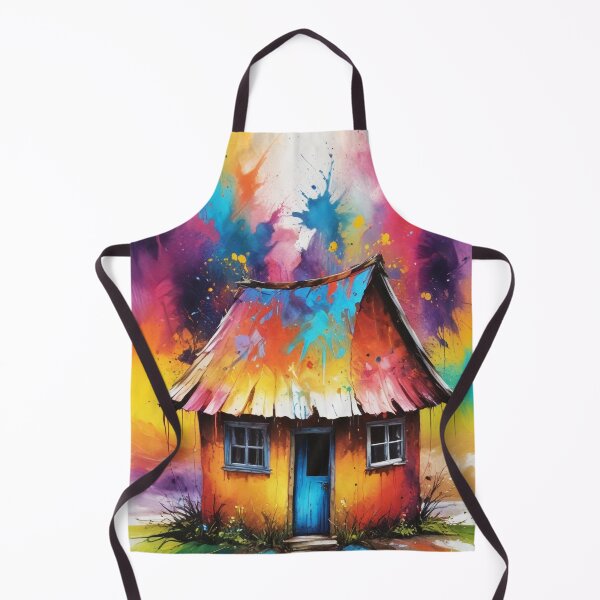 Item preview, Rural living acrylic colorful artwork print design designed and sold by Anshu3813.